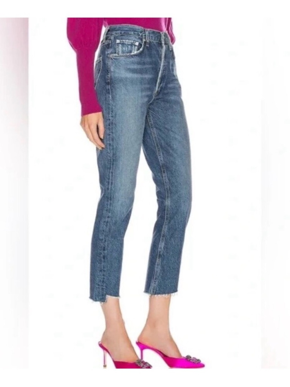 AGOLDE Riley High Rise Straight
Crop - Picture 3 of 7